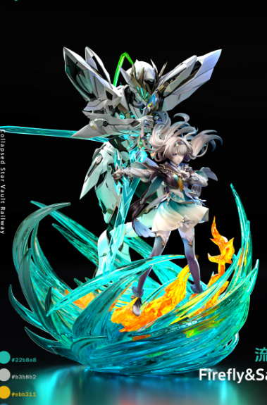 【售罄展示追加請私訊客服@toystationtw】崩壞星穹鐵道 流螢 X 笠卉工作室 動漫,模型,玩具,gk,玩驛,火影,手辦,海賊,死神,航海王,獵人,阿拉蕾,七大罪,七龍珠,寶可夢,神奇寶貝,哥吉拉,宮崎駿,迪士尼,灌籃高手,鬼滅之日刃,一拳超人,蠟筆小新,咒術,鏈鋸人,進擊的巨人,妖精尾巴,我的英雄學院,我英,鋼鍊,鋼之煉金術師,新世紀福音戰士,EVA,間諜家家酒,Re0,漫威,dc,集美#hex#tsume#prime1#queen#tes#xm#野獸國#壽屋#數碼寶貝