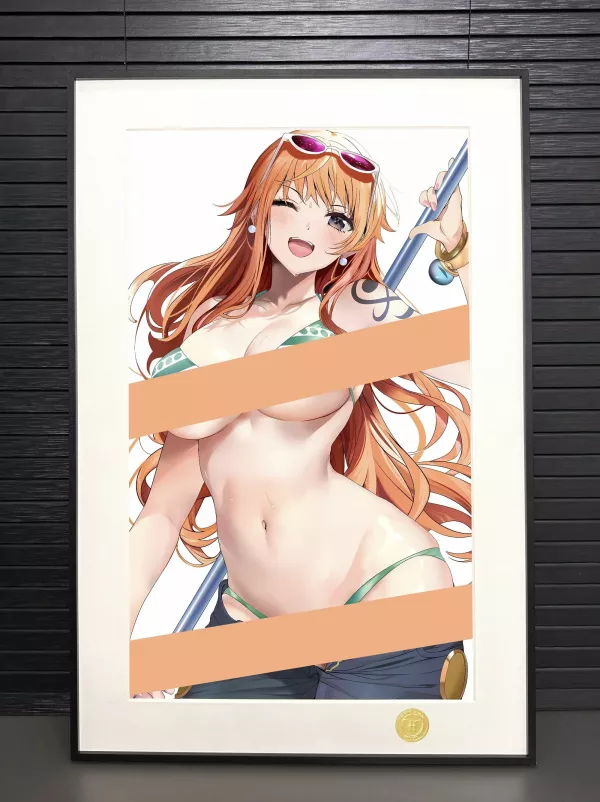 【預購】海賊王《小賊貓娜美》裝飾畫 X H2工作室 玩驛丨Toy station, GK雕像預購, GK雕像代購, GK雕像現貨, GK雕像修復, 咒術, 咒術迴戰, SCC玩具屋, 玩具給庫, NBA, 瘋公仔, 訂製雕像,模型,伯公仔,gk,玩驛,火影,夜風本舖,海賊,死神,航海王,獵人,阿拉蕾,七大罪,七龍珠,寶可夢,神奇寶貝,哥吉拉,宮崎駿,迪士尼,灌籃高手,鬼滅之刃,一拳超人,蠟筆小新,咒術,鏈鋸人,進擊的巨人,乙骨,我英