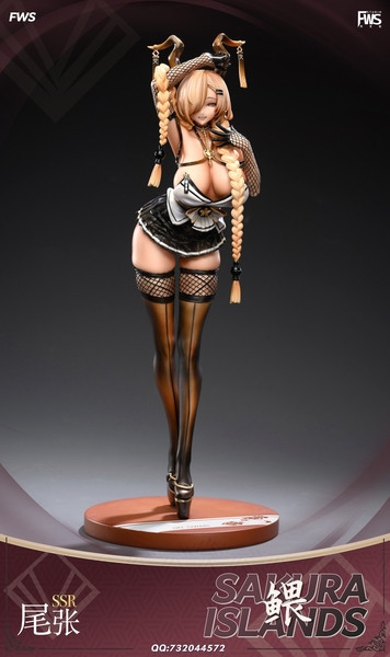 【售罄展示追加請私訊客服@toystationtw】碧藍航線 鳂 尾張 X FWS ＆ ZZDD 玩驛丨Toy station, GK雕像預購, GK雕像代購, GK雕像現貨, GK雕像修復, 咒術, 咒術迴戰, SCC玩具屋, 玩具給庫, 希模型, 瘋公仔, 訂製雕像,模型,伯公仔,gk,玩驛,火影,夜風本舖,海賊,死神,航海王,獵人,阿拉蕾,七大罪,七龍珠,寶可夢,神奇寶貝,哥吉拉,宮崎駿,迪士尼,灌籃高手,鬼滅之刃,一拳超人,蠟筆小新,咒術,鏈鋸人,進擊的巨人,乙骨,我英,尼卡