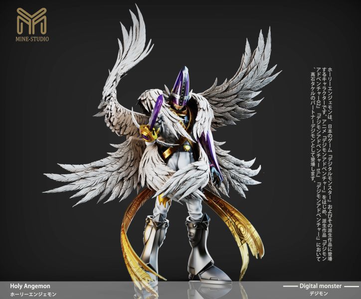 【預購】數碼寶貝 完全體第二代 神聖天使獸 X MINE圖鑒補全工作室 玩驛丨Toy station, GK雕像預購, GK雕像代購, GK雕像現貨, GK雕像修復, 咒術, 咒術迴戰, SCC玩具屋, 玩具給庫, NBA, 瘋公仔, 訂製雕像,模型,伯公仔,gk,玩驛,火影,夜風本舖,海賊,死神,航海王,獵人,阿拉蕾,七大罪,七龍珠,寶可夢,神奇寶貝,哥吉拉,宮崎駿,迪士尼,灌籃高手,鬼滅之刃,一拳超人,蠟筆小新,咒術,鏈鋸人,進擊的巨人,乙骨,我英