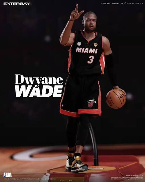 【售罄展示追加請私訊客服@toystationtw】NBA 系列 閃電俠 Dwyane Wade德韋恩·韋德 蠟像級人偶 限量復刻版 X Enterbay 正版授權 動漫,模型,玩具,gk,玩驛,火影,手辦,海賊,死神,航海王,獵人,阿拉蕾,七大罪,七龍珠,寶可夢,神奇寶貝,哥吉拉,宮崎駿,迪士尼,灌籃高手,鬼滅之日刃,一拳超人,蠟筆小新,咒術,鏈鋸人,進擊的巨人,妖精尾巴,我的英雄學院,我英,鋼鍊,鋼之煉金術師,新世紀福音戰士,EVA,間諜家家酒,Re0,漫威,dc,集美#hex#tsume#prime1#queen#tes#xm#野獸國#壽屋#數碼寶貝