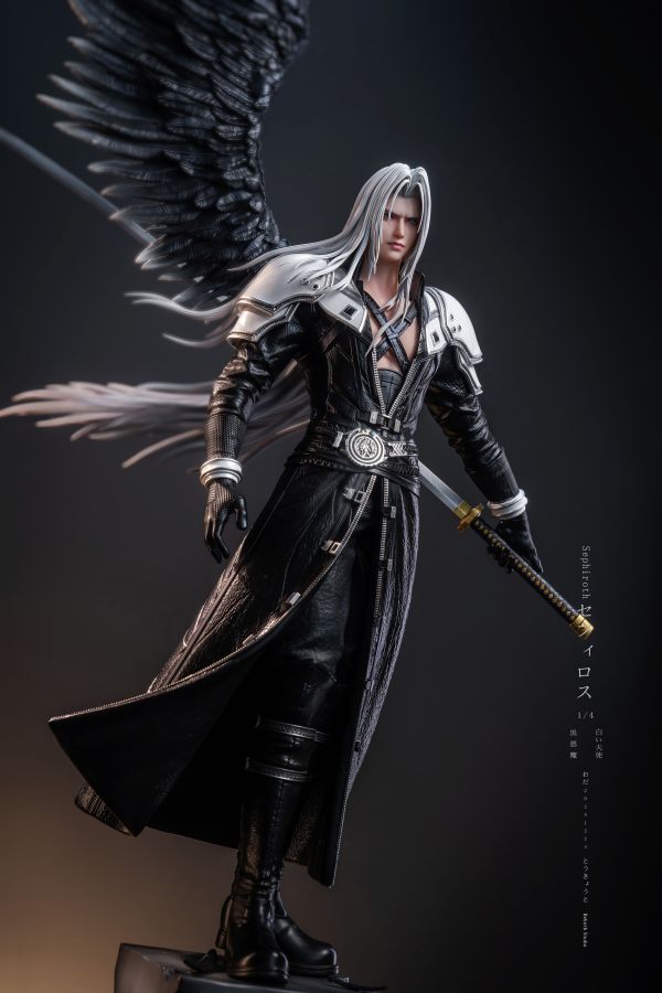 【售罄展示追加請私訊客服@toystationtw】Final Fantasy VII 私人訂制Sephiroth 惡魔與天使 賽菲羅斯 X Rebirth-Studio 玩驛丨Toy station, GK雕像預購, GK雕像代購, GK雕像現貨, GK雕像修復, 咒術, 咒術迴戰, SCC玩具屋, 玩具給庫, NBA, 瘋公仔, 訂製雕像,模型,伯公仔,gk,玩驛,火影,夜風本舖,海賊,死神,航海王,獵人,阿拉蕾,七大罪,七龍珠,寶可夢,神奇寶貝,哥吉拉,宮崎駿,迪士尼,灌籃高手,鬼滅之刃,一拳超人,蠟筆小新,咒術,鏈鋸人,進擊的巨人,乙骨,我英