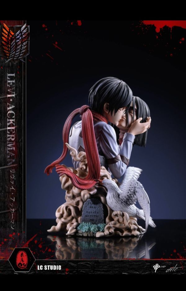 【代購】進擊的巨人 第八彈-死亡之吻-抱頭三笠（還你自由版）X 良辰LC工作室 動漫,模型,玩具,gk,玩驛,火影,手辦,海賊,死神,航海王,獵人,阿拉蕾,七大罪,七龍珠,寶可夢,神奇寶貝,哥吉拉,宮崎駿,迪士尼,灌籃高手,鬼滅之日刃,一拳超人,蠟筆小新,咒術,鏈鋸人,進擊的巨人,妖精尾巴,我的英雄學院,我英,鋼鍊,鋼之煉金術師,新世紀福音戰士,EVA,間諜家家酒,Re0,漫威,dc,集美#hex#tsume#prime1#queen#tes#xm#野獸國#壽屋#數碼寶貝