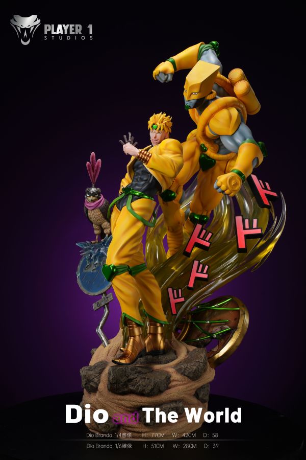 【預購】JOJO的奇妙冒險 對陣系列 迪奧·布蘭度 X 頭號玩家 玩驛丨Toy station, GK雕像預購, GK雕像代購, GK雕像現貨, GK雕像修復, 咒術, 咒術迴戰, SCC玩具屋, 玩具給庫, 希模型, 瘋公仔, 訂製雕像,模型,伯公仔,gk,玩驛,火影,夜風本舖,海賊,死神,航海王,獵人,阿拉蕾,七大罪,七龍珠,寶可夢,神奇寶貝,哥吉拉,宮崎駿,迪士尼,灌籃高手,鬼滅之日刃,一拳超人,蠟筆小新,咒術,鏈鋸人,進擊的巨人,乙骨,我英