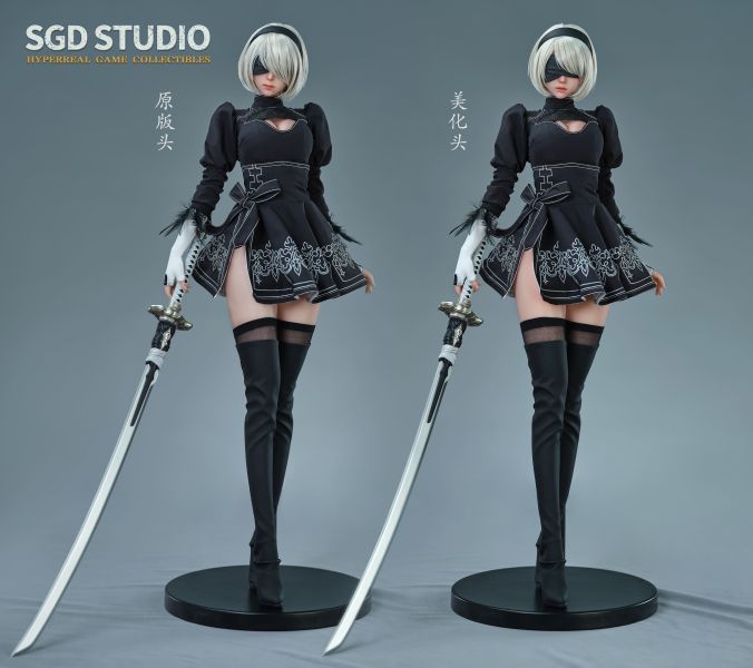 【預購】尼爾自動人形 002二創作品 矽膠可動&靜態人偶 戰鬥女孩2B X SGD Studio 玩驛丨Toy station, GK雕像預購, GK雕像代購, GK雕像現貨, GK雕像修復, 咒術, 咒術迴戰, SCC玩具屋, 玩具給庫, NBA, 瘋公仔, 訂製雕像,模型,伯公仔,gk,玩驛,火影,夜風本舖,海賊,死神,航海王,獵人,阿拉蕾,七大罪,七龍珠,寶可夢,神奇寶貝,哥吉拉,宮崎駿,迪士尼,灌籃高手,鬼滅之刃,一拳超人,蠟筆小新,咒術,鏈鋸人,進擊的巨人,乙骨,我英