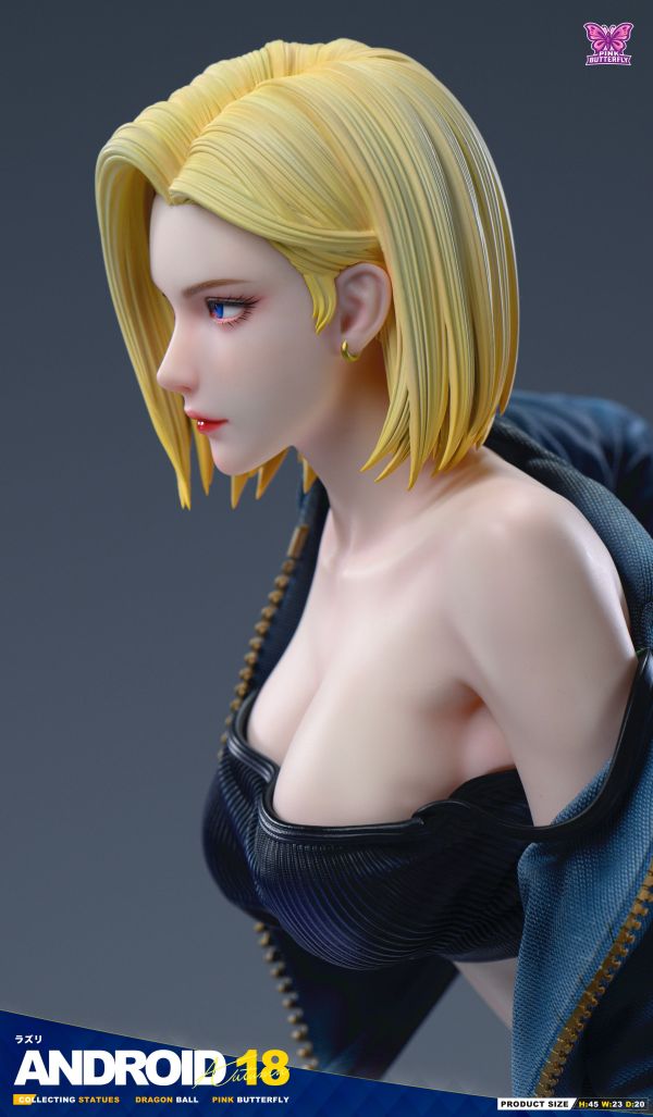 【預購】七龍珠 人造人18號 X 粉蝶設計組 玩驛丨Toy station, GK雕像預購, GK雕像代購, GK雕像現貨, GK雕像修復, 咒術, 咒術迴戰, SCC玩具屋, 玩具給庫, NBA, 瘋公仔, 訂製雕像,模型,伯公仔,gk,玩驛,火影,夜風本舖,海賊,死神,航海王,獵人,阿拉蕾,七大罪,七龍珠,寶可夢,神奇寶貝,哥吉拉,宮崎駿,迪士尼,灌籃高手,鬼滅之刃,一拳超人,蠟筆小新,咒術,鏈鋸人,進擊的巨人,乙骨,我英