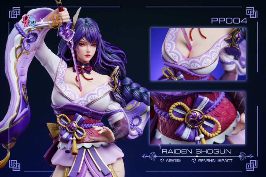 【售罄展示追加請私訊客服@toystationtw】原神PP系列004 雷電將軍 雷電影 雷霆 X 龍工作室&POP 動漫,模型,玩具,gk,玩驛,火影,手辦,海賊,死神,航海王,獵人,阿拉蕾,七大罪,七龍珠,寶可夢,神奇寶貝,哥吉拉,宮崎駿,迪士尼,灌籃高手,鬼滅之日刃,一拳超人,蠟筆小新,咒術,鏈鋸人,進擊的巨人,妖精尾巴,我的英雄學院,我英,鋼鍊,鋼之煉金術師,新世紀福音戰士,EVA,間諜家家酒,Re0,漫威,dc,集美#hex#tsume#prime1#queen#tes#xm#野獸國#壽屋#數碼寶貝