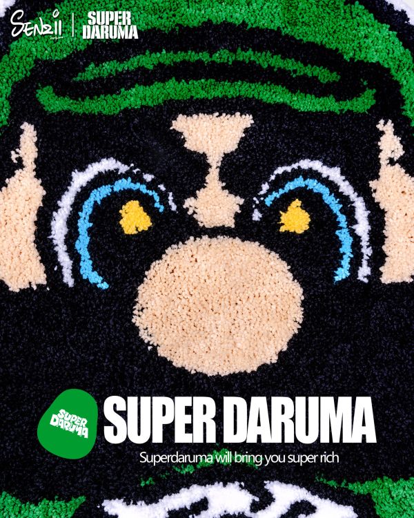 【預購】超級達摩SuperDaruma「發財地毯」X SENZII千記商行 玩驛丨Toy station, GK雕像預購, GK雕像代購, GK雕像現貨, GK雕像修復, 咒術, 咒術迴戰, SCC玩具屋, 玩具給庫, NBA, 瘋公仔, 訂製雕像,模型,伯公仔,gk,玩驛,火影,夜風本舖,海賊,死神,航海王,獵人,阿拉蕾,七大罪,七龍珠,寶可夢,神奇寶貝,哥吉拉,宮崎駿,迪士尼,灌籃高手,鬼滅之刃,一拳超人,蠟筆小新,咒術,鏈鋸人,進擊的巨人,乙骨,我英