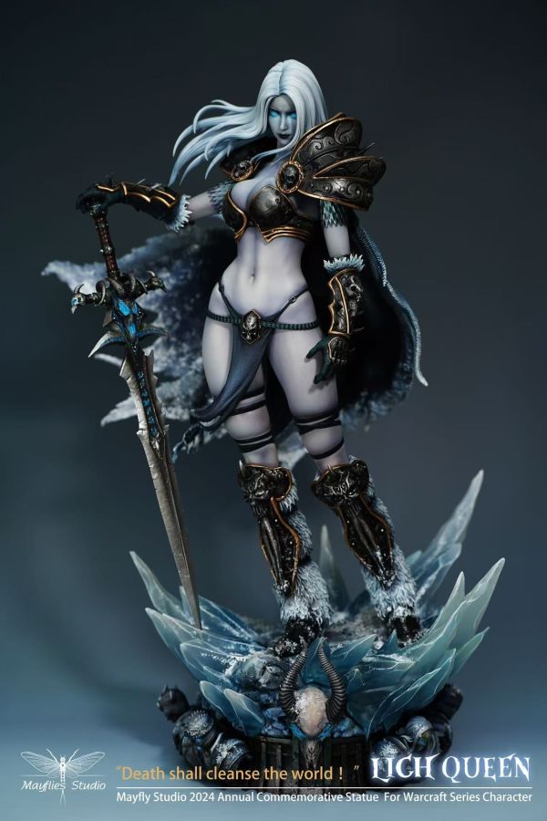 【售罄展示追加請私訊客服@toystationtw】巫妖女王Lich Queen X 蜉蝣工作室 玩驛丨Toy station, GK雕像預購, GK雕像代購, GK雕像現貨, GK雕像修復, 咒術, 咒術迴戰, SCC玩具屋, 玩具給庫, NBA, 瘋公仔, 訂製雕像,模型,伯公仔,gk,玩驛,火影,夜風本舖,海賊,死神,航海王,獵人,阿拉蕾,七大罪,七龍珠,寶可夢,神奇寶貝,哥吉拉,宮崎駿,迪士尼,灌籃高手,鬼滅之刃,一拳超人,蠟筆小新,咒術,鏈鋸人,進擊的巨人,乙骨,我英