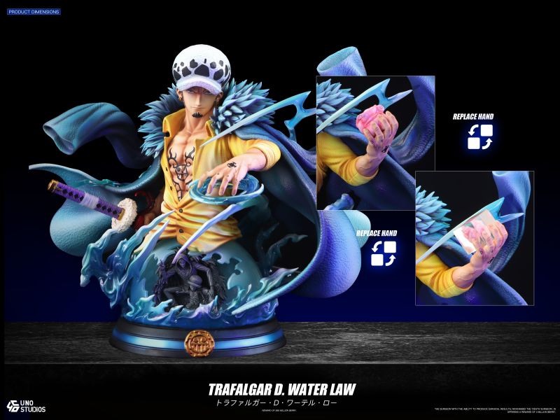 【預購】海賊王 桌擺件胸像 托拉法爾加·D·羅 X UNO工作室 玩驛丨Toy station, GK雕像預購, GK雕像代購, GK雕像現貨, GK雕像修復, 咒術, 咒術迴戰, SCC玩具屋, 玩具給庫, NBA, 瘋公仔, 訂製雕像,模型,伯公仔,gk,玩驛,火影,夜風本舖,海賊,死神,航海王,獵人,阿拉蕾,七大罪,七龍珠,寶可夢,神奇寶貝,哥吉拉,宮崎駿,迪士尼,灌籃高手,鬼滅之刃,一拳超人,蠟筆小新,咒術,鏈鋸人,進擊的巨人,乙骨,我英