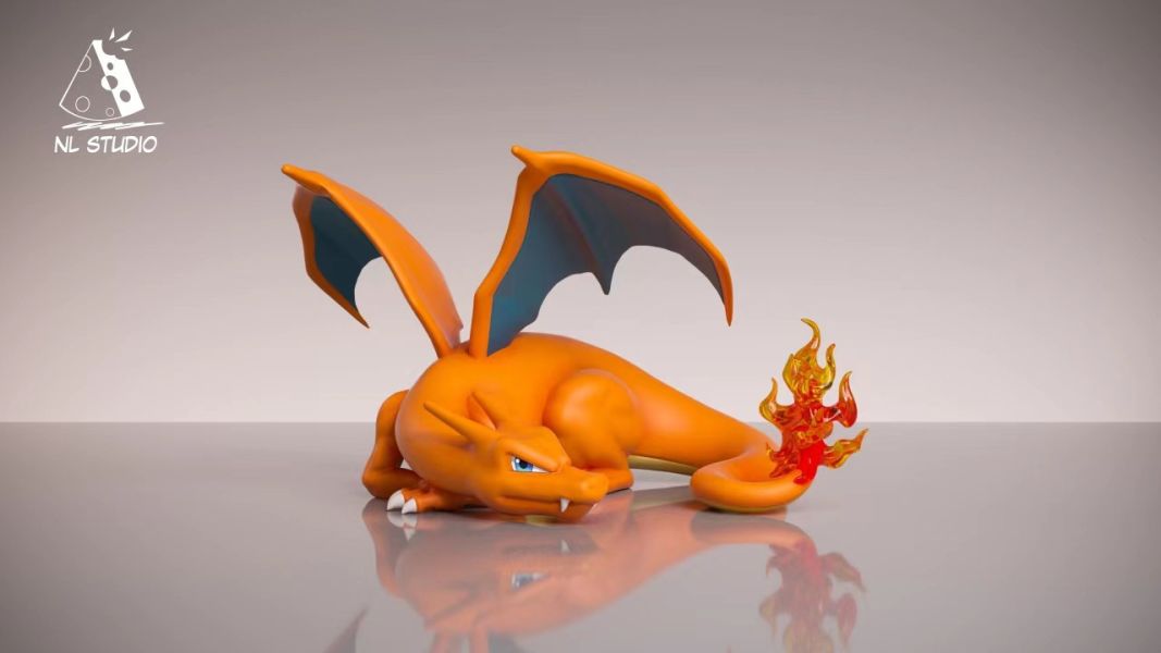 【售罄展示追加請私訊客服@toystationtw】寶可夢 圖鑑系列 臥姿噴火龍 X NL奶酪Studio 玩驛丨Toy station, GK雕像預購, GK雕像代購, GK雕像現貨, GK雕像修復, 咒術, 咒術迴戰, SCC玩具屋, 玩具給庫, NBA, 瘋公仔, 訂製雕像,模型,伯公仔,gk,玩驛,火影,夜風本舖,海賊,死神,航海王,獵人,阿拉蕾,七大罪,七龍珠,寶可夢,神奇寶貝,哥吉拉,宮崎駿,迪士尼,灌籃高手,鬼滅之刃,一拳超人,蠟筆小新,咒術,鏈鋸人,進擊的巨人,乙骨,我英