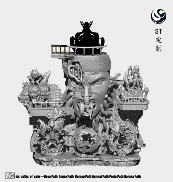 【售罄展示追加請私訊客服@toystationtw】火影忍者 佩恩六道補全計畫 地獄道&修羅道 X ST訂製 #動漫#模型#玩具#gk#玩驛#火影#手辦#海賊#死神#航海王#獵人#阿拉蕾#七大罪#七龍珠#寶可夢#神奇寶貝#哥吉拉#宮崎駿#迪士尼#灌籃高手#鬼滅之日刃#一拳超人#蠟筆小新#咒術#鏈鋸人#進擊的巨人#妖精尾巴#我的英雄學院#我英#鋼鍊#鋼之煉金術師#新世紀福音戰士#EVA#間諜家家酒#Re0#漫威#dc#集美#hex#tsume#prime1#queen#tes#xm#野獸國#壽屋#數碼寶貝