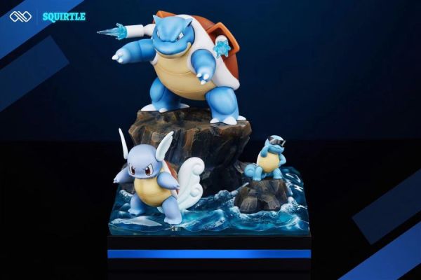 【售罄展示追加請私訊客服@toystationtw】寶可夢 1/20圖鑑系列 傑尼龜進化組（場景版雙色可選）X  無限 動漫,模型,玩具,gk,玩驛,火影,手辦,海賊,死神,航海王,獵人,阿拉蕾,七大罪,七龍珠,寶可夢,神奇寶貝,哥吉拉,宮崎駿,迪士尼,灌籃高手,鬼滅之日刃,一拳超人,蠟筆小新,咒術,鏈鋸人,進擊的巨人,妖精尾巴,我的英雄學院,我英,鋼鍊,鋼之煉金術師,新世紀福音戰士,EVA,間諜家家酒,Re0,漫威,dc,集美#hex#tsume#prime1#queen#tes#xm#野獸國#壽屋#數碼寶貝