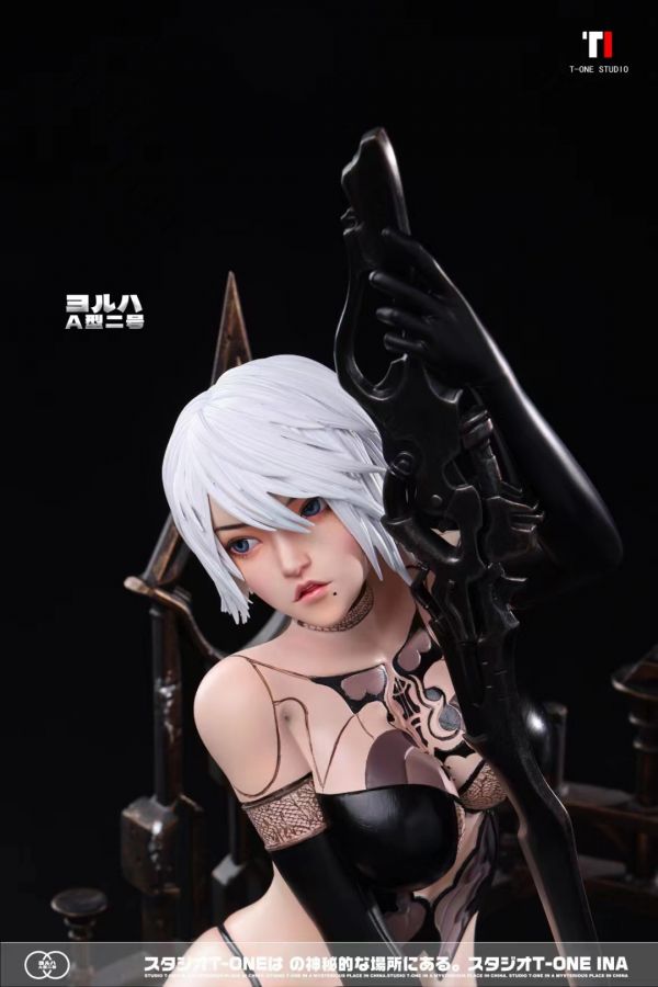 〖售罄展示追加請私訊客服@toystationtw〗尼爾自動人形 A2 可脫1/6 X T-ONE studio 天一工作室 #動漫#模型#玩具#gk#玩驛#火影#手辦#海賊#死神#航海王#獵人#阿拉蕾#七大罪#七龍珠#寶可夢#神奇寶貝#哥吉拉#宮崎駿#迪士尼#灌籃高手#鬼滅之日刃#一拳超人#蠟筆小新#咒術#鏈鋸人#進擊的巨人#妖精尾巴#我的英雄學院#我英#鋼鍊#鋼之煉金術師#新世紀福音戰士#EVA#間諜家家酒#Re0#漫威#dc#集美#hex#tsume#prime1#queen#tes#xm#野獸國#壽屋#數碼寶貝