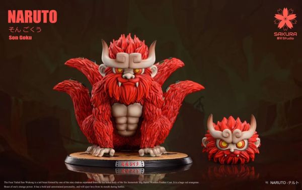 【售罄展示追加請私訊客服@toystationtw】火影忍者 火影童年尾獸系列 第五彈四尾 X 櫻花 studio 動漫,模型,玩具,gk,玩驛,火影,手辦,海賊,死神,航海王,獵人,阿拉蕾,七大罪,七龍珠,寶可夢,神奇寶貝,哥吉拉,宮崎駿,迪士尼,灌籃高手,鬼滅之日刃,一拳超人,蠟筆小新,咒術,鏈鋸人,進擊的巨人,妖精尾巴,我的英雄學院,我英,鋼鍊,鋼之煉金術師,新世紀福音戰士,EVA,間諜家家酒,Re0,漫威,dc,集美#hex#tsume#prime1#queen#tes#xm#野獸國#壽屋#數碼寶貝