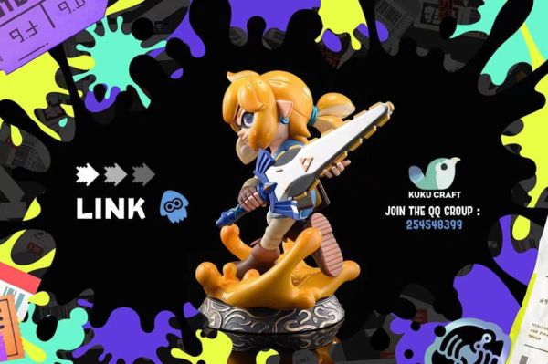 【售罄展示追加請私訊客服@toystationtw】塞爾達傳說 x SPLATOON 烏賊林克 X KukuCraft 動漫,模型,玩具,gk,玩驛,火影,手辦,海賊,死神,航海王,獵人,阿拉蕾,七大罪,七龍珠,寶可夢,神奇寶貝,哥吉拉,宮崎駿,迪士尼,灌籃高手,鬼滅之日刃,一拳超人,蠟筆小新,咒術,鏈鋸人,進擊的巨人,妖精尾巴,我的英雄學院,我英,鋼鍊,鋼之煉金術師,新世紀福音戰士,EVA,間諜家家酒,Re0,漫威,dc,集美#hex#tsume#prime1#queen#tes#xm#野獸國#壽屋#數碼寶貝