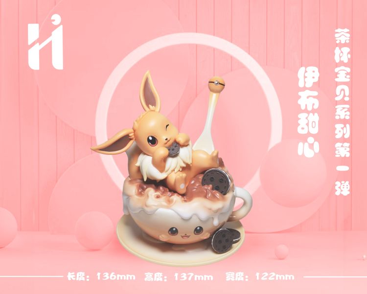 【售罄展示追加請私訊客服@toystationtw】寶可夢 茶杯寶貝系列第一彈－伊布甜心 X HIHI STUDIO #動漫#模型#玩具#gk#玩驛#火影#手辦#海賊#死神#航海王#獵人#阿拉蕾#七大罪#七龍珠#寶可夢#神奇寶貝#哥吉拉#宮崎駿#迪士尼#灌籃高手#鬼滅之日刃#一拳超人#蠟筆小新#咒術#鏈鋸人#進擊的巨人#妖精尾巴#我的英雄學院#我英#鋼鍊#鋼之煉金術師#新世紀福音戰士#EVA#間諜家家酒#Re0#漫威#dc#集美#hex#tsume#prime1#queen#tes#xm#野獸國#壽屋#數碼寶貝