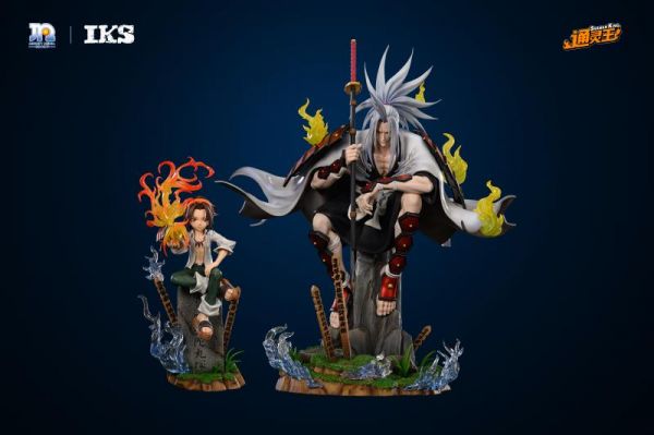【預購】通靈王 麻倉葉＆阿彌陀丸 限量收藏級雕像 X IKS 鐵風箏 正版授權 #動漫#模型#玩具#gk#玩驛#火影#手辦#海賊#死神#航海王#獵人#阿拉蕾#七大罪#七龍珠#寶可夢#神奇寶貝#哥吉拉#宮崎駿#迪士尼#灌籃高手#鬼滅之日刃#一拳超人#蠟筆小新#咒術#鏈鋸人#進擊的巨人#妖精尾巴#我的英雄學院#我英#鋼鍊#鋼之煉金術師#新世紀福音戰士#EVA#間諜家家酒#Re0#漫威#dc#集美#hex#tsume#prime1#queen#tes#xm#野獸國#壽屋#數碼寶貝