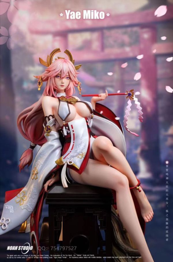 【售罄展示追加請私訊客服@toystationtw】原神 八重神子 X NOAH Studio 動漫,模型,玩具,gk,玩驛,火影,手辦,海賊,死神,航海王,獵人,阿拉蕾,七大罪,七龍珠,寶可夢,神奇寶貝,哥吉拉,宮崎駿,迪士尼,灌籃高手,鬼滅之日刃,一拳超人,蠟筆小新,咒術,鏈鋸人,進擊的巨人,妖精尾巴,我的英雄學院,我英,鋼鍊,鋼之煉金術師,新世紀福音戰士,EVA,間諜家家酒,Re0,漫威,dc,集美#hex#tsume#prime1#queen#tes#xm#野獸國#壽屋#數碼寶貝
