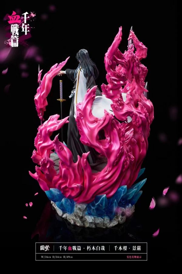 【代購】  死神  血戰系列雕像第六話 - 朽木大白 X 圓夢 玩驛丨Toy station, GK雕像預購, GK雕像代購, GK雕像現貨, GK雕像修復, 咒術, 咒術迴戰, SCC玩具屋, 玩具給庫, NBA, 瘋公仔, 訂製雕像,模型,伯公仔,gk,玩驛,火影,夜風本舖,海賊,死神,航海王,獵人,阿拉蕾,七大罪,七龍珠,寶可夢,神奇寶貝,哥吉拉,宮崎駿,迪士尼,灌籃高手,鬼滅之刃,一拳超人,蠟筆小新,咒術,鏈鋸人,進擊的巨人,乙骨,我英