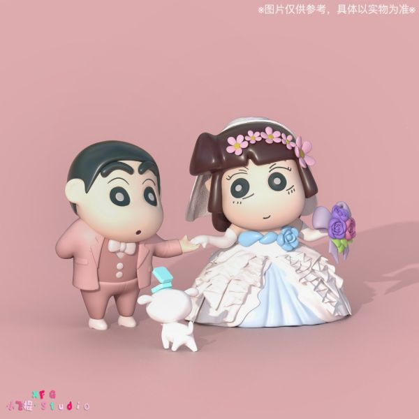 【補款】蠟筆小新 情人節粉色款限定 小新&小愛結婚啦 X XFG小飛棍 玩驛丨Toy station, GK雕像預購, GK雕像代購, GK雕像現貨, GK雕像修復, 咒術, 咒術迴戰, SCC玩具屋, 玩具給庫, NBA, 瘋公仔, 訂製雕像,模型,伯公仔,gk,玩驛,火影,夜風本舖,海賊,死神,航海王,獵人,阿拉蕾,七大罪,七龍珠,寶可夢,神奇寶貝,哥吉拉,宮崎駿,迪士尼,灌籃高手,鬼滅之刃,一拳超人,蠟筆小新,咒術,鏈鋸人,進擊的巨人,乙骨,我英