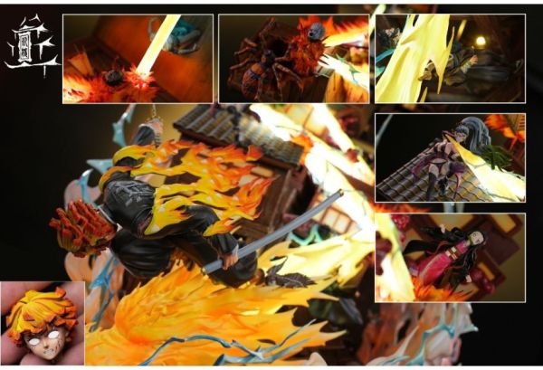 【預購】鬼滅之刃“雷——成長”X 薪樓工作室 玩驛丨Toy station, GK雕像預購, GK雕像代購, GK雕像現貨, GK雕像修復, 咒術, 咒術迴戰, SCC玩具屋, 玩具給庫, NBA, 瘋公仔, 訂製雕像,模型,伯公仔,gk,玩驛,火影,夜風本舖,海賊,死神,航海王,獵人,阿拉蕾,七大罪,七龍珠,寶可夢,神奇寶貝,哥吉拉,宮崎駿,迪士尼,灌籃高手,鬼滅之刃,一拳超人,蠟筆小新,咒術,鏈鋸人,進擊的巨人,乙骨,我英