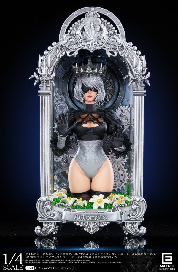 【預購】原創 尼爾自動人形 女神藏品藝術 NIER/2B X MATRIX-Studio 玩驛丨Toy station, GK雕像預購, GK雕像代購, GK雕像現貨, GK雕像修復, 咒術, 咒術迴戰, SCC玩具屋, 玩具給庫, NBA, 瘋公仔, 訂製雕像,模型,伯公仔,gk,玩驛,火影,夜風本舖,海賊,死神,航海王,獵人,阿拉蕾,七大罪,七龍珠,寶可夢,神奇寶貝,哥吉拉,宮崎駿,迪士尼,灌籃高手,鬼滅之刃,一拳超人,蠟筆小新,咒術,鏈鋸人,進擊的巨人,乙骨,我英