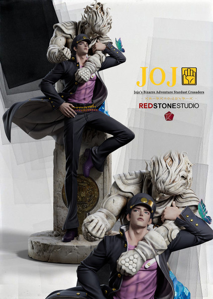【售罄展示追加請私訊客服@toystationtw】JOJO的奇妙冒險 (雙版本) 空條承太郎 X 紅石 玩驛丨Toy station, GK雕像預購, GK雕像代購, GK雕像現貨, GK雕像修復, 購物網站, 自媒體選物店, SCC玩具屋, 玩具給庫, 希模型, 瘋公仔, 訂製雕像,模型,伯公仔,gk,玩驛,火影,夜風本舖,海賊,死神,航海王,獵人,EnterBay,七大罪,七龍珠,寶可夢,神奇寶貝,哥吉拉,宮崎駿,迪士尼,灌籃高手,鬼滅之日刃,一拳超人,蠟筆小新,咒術,鏈鋸人,進擊的巨人,妖精尾