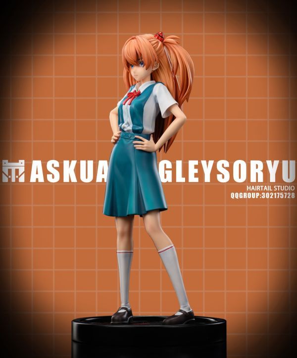 【售罄展示追加請私訊客服@toystationtw】福音戰士 校服明日香 X HairTail Studio 動漫,模型,玩具,gk,玩驛,火影,手辦,海賊,死神,航海王,獵人,阿拉蕾,七大罪,七龍珠,寶可夢,神奇寶貝,哥吉拉,宮崎駿,迪士尼,灌籃高手,鬼滅之日刃,一拳超人,蠟筆小新,咒術,鏈鋸人,進擊的巨人,妖精尾巴,我的英雄學院,我英,鋼鍊,鋼之煉金術師,新世紀福音戰士,EVA,間諜家家酒,Re0,漫威,dc,集美#hex#tsume#prime1#queen#tes#xm#野獸國#壽屋#數碼寶貝