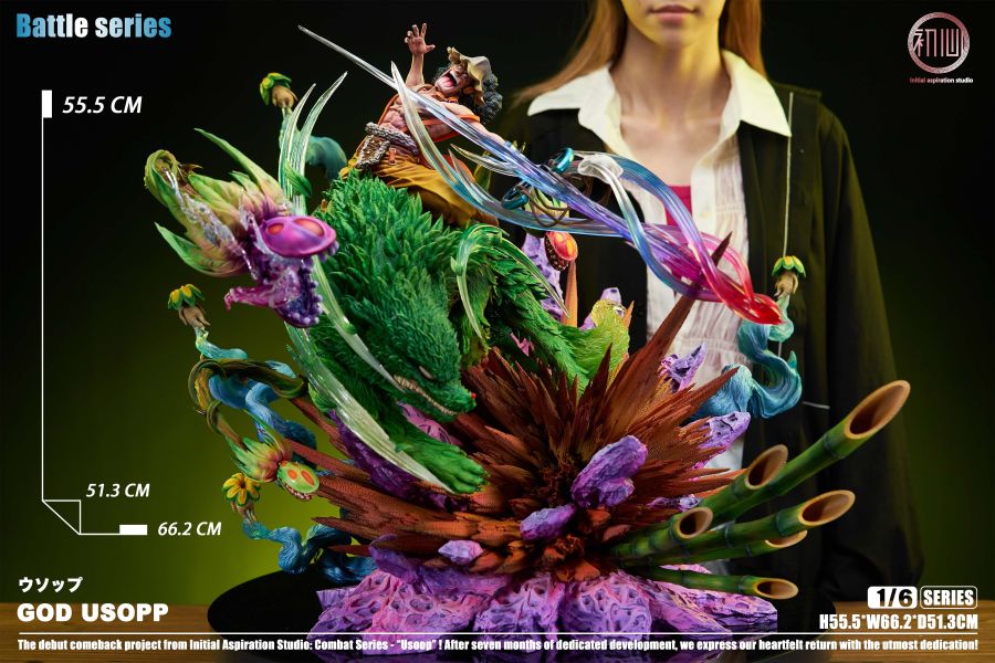【現貨秒發】海賊王 GOD 騙人布 X 初心工作室（Initial Aspiration Studio） 玩驛丨Toy station, scc玩具屋, 玩具給庫, 夜風, scc, 葉楓本舖, 咒術迴戰, gk, 雕像, 模型, 公仔, 一番賞,gk公道伯,伯公仔,gk,玩驛,自製,自製一番賞,me玩具集團,死神,航海王,獵人,yoyo,漫奇,七龍珠,寶可夢,幻想屋,哥吉拉,宮崎駿,迪士尼,灌籃高手,鬼滅之刃,逆刃,流風,咒術,鏈鋸人,進擊的巨人,乙骨,我英,進巨,EVA,女雕