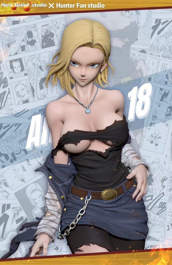 【現貨秒發】七龍珠 女性魅力系列 18號 X hero belief＆ hunter fan hb工作室 玩驛丨Toy station, GK雕像預購, GK雕像代購, GK雕像現貨, GK雕像修復, 購物網站, 自媒體選物店, SCC玩具屋, 玩具給庫, 希模型, 瘋公仔, 訂製雕像,模型,伯公仔,gk,玩驛,火影,夜風本舖,海賊,死神,航海王,獵人,阿拉蕾,七大罪,七龍珠,寶可夢,神奇寶貝,哥吉拉,宮崎駿,迪士尼,灌籃高手,鬼滅之日刃,一拳超人,蠟筆小新,咒術,鏈鋸人,進擊的巨人,妖精尾巴,我的英