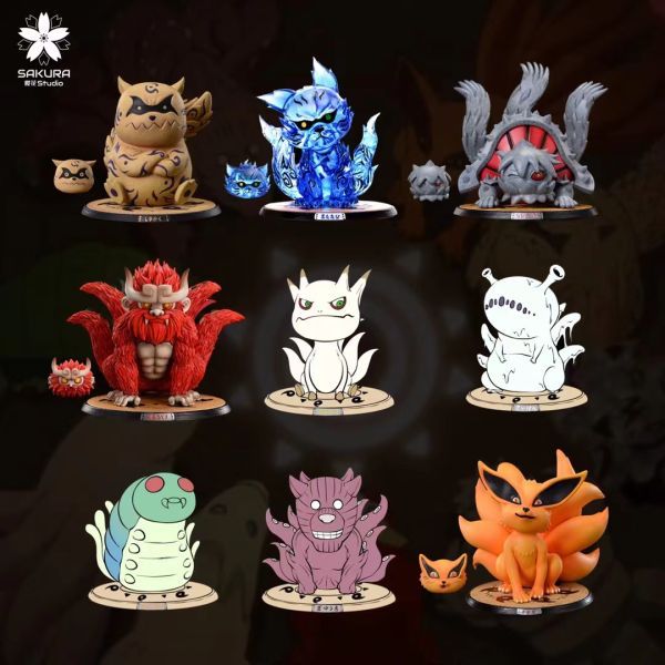 【售罄展示追加請私訊客服@toystationtw】火影忍者 火影童年尾獸系列 第五彈四尾 X 櫻花 studio 動漫,模型,玩具,gk,玩驛,火影,手辦,海賊,死神,航海王,獵人,阿拉蕾,七大罪,七龍珠,寶可夢,神奇寶貝,哥吉拉,宮崎駿,迪士尼,灌籃高手,鬼滅之日刃,一拳超人,蠟筆小新,咒術,鏈鋸人,進擊的巨人,妖精尾巴,我的英雄學院,我英,鋼鍊,鋼之煉金術師,新世紀福音戰士,EVA,間諜家家酒,Re0,漫威,dc,集美#hex#tsume#prime1#queen#tes#xm#野獸國#壽屋#數碼寶貝