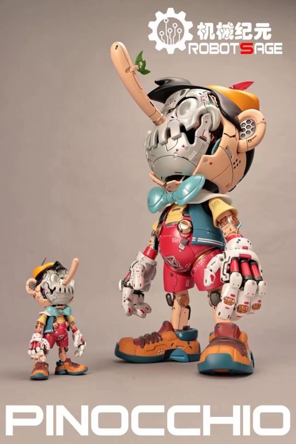 【售罄展示追加請私訊客服@toystationtw】 機械紀元 第一彈 匹諾曹 X ROBOTS AGE-Pinocch #動漫#模型#玩具#gk#玩驛#火影#手辦#海賊#死神#航海王#獵人#阿拉蕾#七大罪#七龍珠#寶可夢#神奇寶貝#哥吉拉#宮崎駿#迪士尼#灌籃高手#鬼滅之日刃#一拳超人#蠟筆小新#咒術#鏈鋸人#進擊的巨人#妖精尾巴#我的英雄學院#我英#鋼鍊#鋼之煉金術師#新世紀福音戰士#EVA#間諜家家酒#Re0#漫威#dc#集美#hex#tsume#prime1#queen#tes#xm#野獸國#壽屋#數碼寶貝