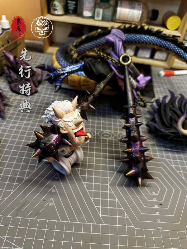【售鑿展示追加請私訊客服@toystationtw】海賊王 新舊皇系列第四彈凱多（先行送特典-狼牙棒魯夫）  X  LCpop #動漫#模型#玩具#gk#玩驛#火影#手辦#海賊#死神#航海王#獵人#阿拉蕾#七大罪#七龍珠#寶可夢#神奇寶貝#哥吉拉#宮崎駿#迪士尼#灌籃高手#鬼滅之日刃#一拳超人#蠟筆小新#咒術#鏈鋸人#進擊的巨人#妖精尾巴#我的英雄學院#我英#鋼鍊#鋼之煉金術師#新世紀福音戰士#EVA#間諜家家酒#Re0#漫威#dc#集美#hex#tsume#prime1#queen#tes#xm#野獸國#壽屋#數碼寶貝