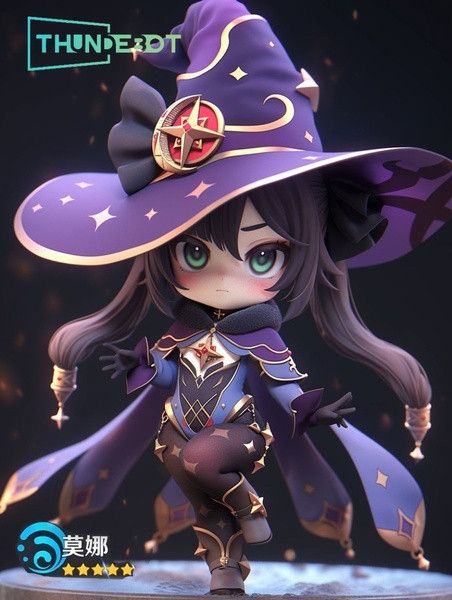 【售罄展示追加請私訊客服@toystationtw】原神 Q版 莫娜  X THUNDEBOT 玩驛丨Toy station, GK雕像預購, GK雕像代購, GK雕像現貨, GK雕像修復, 購物網站, 自媒體選物店, SCC玩具屋, 玩具給庫, 希模型, 瘋公仔, 訂製雕像,模型,伯公仔,gk,玩驛,火影,夜風本舖,海賊,死神,航海王,獵人,阿拉蕾,七大罪,七龍珠,寶可夢,神奇寶貝,哥吉拉,宮崎駿,迪士尼,灌籃高手,鬼滅之日刃,一拳超人,蠟筆小新,咒術,鏈鋸人,進擊的巨人,妖精尾巴,我的英