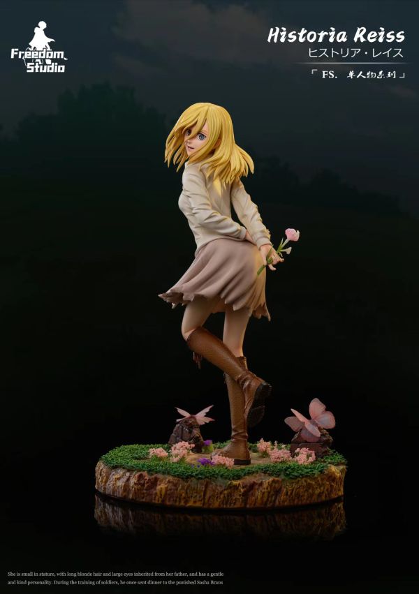 【售罄展示追加請私訊客服@toystationtw】進擊的巨人 回眸 希絲特莉亞·雷斯 X Freedom #動漫#模型#玩具#gk#玩驛#火影#手辦#海賊#死神#航海王#獵人#阿拉蕾#七大罪#七龍珠#寶可夢#神奇寶貝#哥吉拉#宮崎駿#迪士尼#灌籃高手#鬼滅之日刃#一拳超人#蠟筆小新#咒術#鏈鋸人#進擊的巨人#妖精尾巴#我的英雄學院#我英#鋼鍊#鋼之煉金術師#新世紀福音戰士#EVA#間諜家家酒#Re0#漫威#dc#集美#hex#tsume#prime1#queen#tes#xm#野獸國#壽屋#數碼寶貝