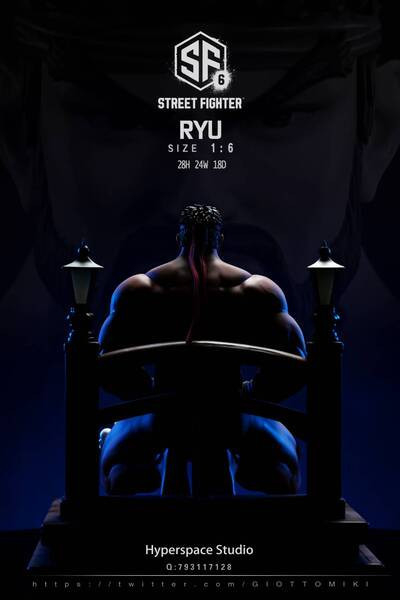【售罄展示追加請私訊客服@toystationtw】快打旋風 JB6 Ryu隆 X Hyperspace超時空 玩驛丨Toy station, GK雕像預購, GK雕像代購, GK雕像現貨, GK雕像修復, 咒術, 咒術迴戰, SCC玩具屋, 玩具給庫, 希模型, 瘋公仔, 訂製雕像,模型,伯公仔,gk,玩驛,火影,夜風本舖,海賊,死神,航海王,獵人,阿拉蕾,七大罪,七龍珠,寶可夢,神奇寶貝,哥吉拉,宮崎駿,迪士尼,灌籃高手,鬼滅之刃,一拳超人,蠟筆小新,咒術,鏈鋸人,進擊的巨人,乙骨,我英,尼卡