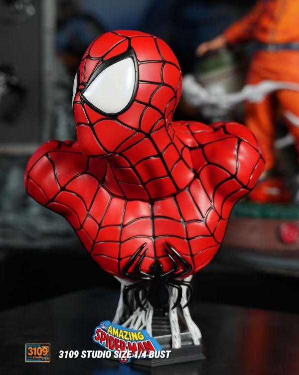 【預購】Marvel漫威 蜘蛛人半身像 X 3109工作室 玩驛丨Toy station, GK雕像預購, GK雕像代購, GK雕像現貨, GK雕像修復, 咒術, 咒術迴戰, SCC玩具屋, 玩具給庫, NBA, 瘋公仔, 訂製雕像,模型,伯公仔,gk,玩驛,火影,夜風本舖,海賊,死神,航海王,獵人,阿拉蕾,七大罪,七龍珠,寶可夢,神奇寶貝,哥吉拉,宮崎駿,迪士尼,灌籃高手,鬼滅之刃,一拳超人,蠟筆小新,咒術,鏈鋸人,進擊的巨人,乙骨,我英