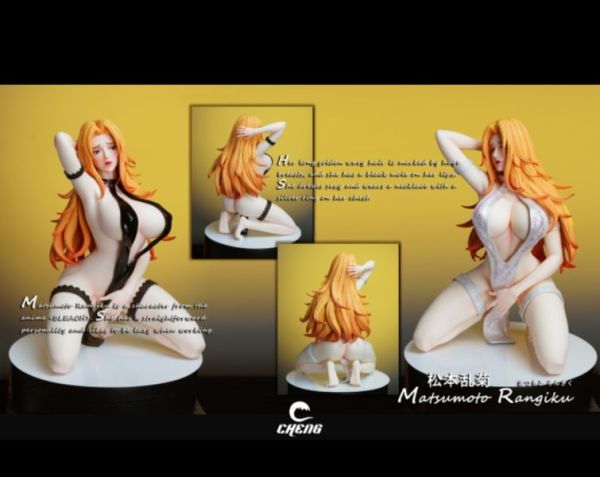 【售罄展示追加請私訊客服@toystationtw】死神 女雕系列 亂菊Rangiku（可脫）X CHENG STUDIO 動漫,模型,玩具,gk,玩驛,火影,手辦,海賊,死神,航海王,獵人,阿拉蕾,七大罪,七龍珠,寶可夢,神奇寶貝,哥吉拉,宮崎駿,迪士尼,灌籃高手,鬼滅之日刃,一拳超人,蠟筆小新,咒術,鏈鋸人,進擊的巨人,妖精尾巴,我的英雄學院,我英,鋼鍊,鋼之煉金術師,新世紀福音戰士,EVA,間諜家家酒,Re0,漫威,dc,集美#hex#tsume#prime1#queen#tes#xm#野獸國#壽屋#數碼寶貝