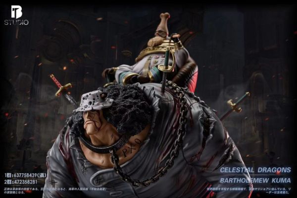 〖售鑿展示追加請私訊客服@toystationtw〗海賊王 名場面系列奴隸熊 X BT studio #動漫#模型#玩具#gk#玩驛#火影#手辦#海賊#死神#航海王#獵人#阿拉蕾#七大罪#七龍珠#寶可夢#神奇寶貝#哥吉拉#宮崎駿#迪士尼#灌籃高手#鬼滅之日刃#一拳超人#蠟筆小新#咒術#鏈鋸人#進擊的巨人#妖精尾巴#我的英雄學院#我英#鋼鍊#鋼之煉金術師#新世紀福音戰士#EVA#間諜家家酒#Re0#漫威#dc#集美#hex#tsume#prime1#queen#tes#xm#野獸國#壽屋#數碼寶貝