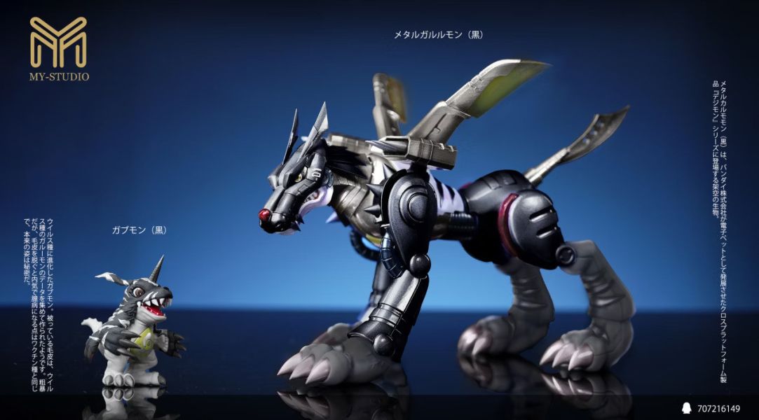 【售罄展示追加請私訊客服@toystationtw】數碼寶貝 光明與黑暗第二彈 鋼鐵加魯魯獸&黑暗加魯魯獸&加布獸&黑加布獸 X MY 玩驛丨Toy station, GK雕像預購, GK雕像代購, GK雕像現貨, GK雕像修復, 咒術, 咒術迴戰, SCC玩具屋, 玩具給庫, 希模型, 瘋公仔, 訂製雕像,模型,伯公仔,gk,玩驛,火影,夜風本舖,海賊,死神,航海王,獵人,阿拉蕾,七大罪,七龍珠,寶可夢,神奇寶貝,哥吉拉,宮崎駿,迪士尼,灌籃高手,鬼滅之日刃,一拳超人,蠟筆小新,咒術,鏈鋸人,進擊的巨人,乙骨,我英