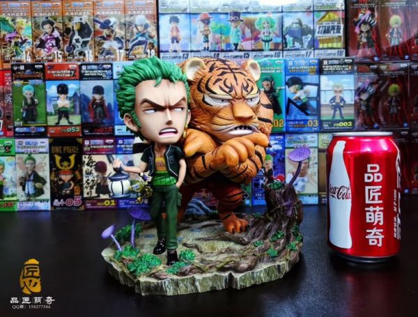 【售罄展示追加請私訊客服@toystationtw】海賊王 MQ038-SD老虎指路索隆 X 品匠萌奇 #動漫#模型#玩具#gk#玩驛#火影#手辦#海賊#死神#航海王#獵人#阿拉蕾#七大罪#七龍珠#寶可夢#神奇寶貝#哥吉拉#宮崎駿#迪士尼#灌籃高手#鬼滅之日刃#一拳超人#蠟筆小新#咒術#鏈鋸人#進擊的巨人#妖精尾巴#我的英雄學院#我英#鋼鍊#鋼之煉金術師#新世紀福音戰士#EVA#間諜家家酒#Re0#漫威#dc#集美#hex#tsume#prime1#queen#tes#xm#野獸國#壽屋#數碼寶貝