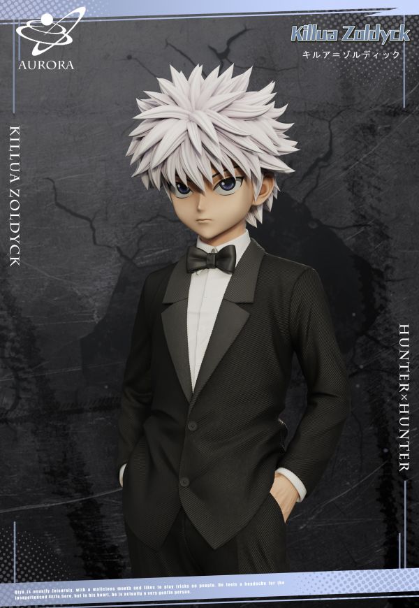 【售罄展示追加請私訊客服@toystationtw】獵人 西裝系列 西裝奇犽 X Aurora Studio 玩驛丨Toy station, GK雕像預購, GK雕像代購, GK雕像現貨, GK雕像修復, 咒術, 咒術迴戰, SCC玩具屋, 玩具給庫, NBA, 瘋公仔, 訂製雕像,模型,伯公仔,gk,玩驛,火影,夜風本舖,海賊,死神,航海王,獵人,阿拉蕾,七大罪,七龍珠,寶可夢,神奇寶貝,哥吉拉,宮崎駿,迪士尼,灌籃高手,鬼滅之刃,一拳超人,蠟筆小新,咒術,鏈鋸人,進擊的巨人,乙骨,我英
