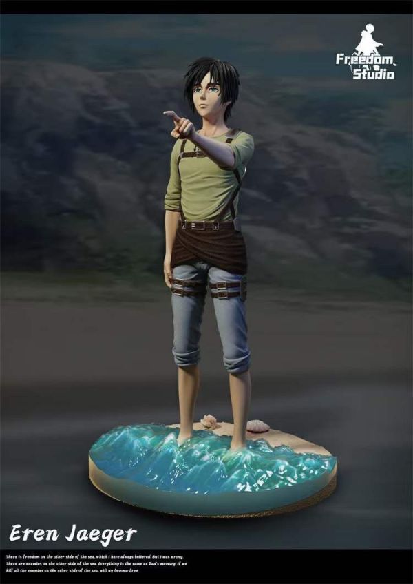 【代購】進擊的巨人 看海艾連 X Freedom Studio 玩驛丨Toy station, GK雕像預購, GK雕像代購, GK雕像現貨, GK雕像修復, 咒術, 咒術迴戰, SCC玩具屋, 玩具給庫, 希模型, 瘋公仔, 訂製雕像,模型,伯公仔,gk,玩驛,火影,夜風本舖,海賊,死神,航海王,獵人,阿拉蕾,七大罪,七龍珠,寶可夢,神奇寶貝,哥吉拉,宮崎駿,迪士尼,灌籃高手,鬼滅之日刃,一拳超人,蠟筆小新,咒術,鏈鋸人,進擊的巨人,乙骨,我英
