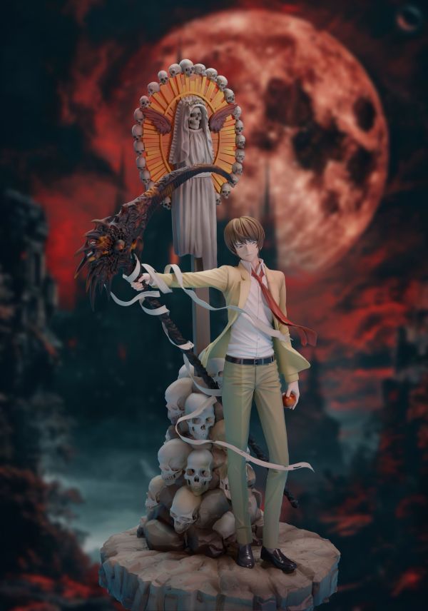 【預購】死亡筆記本 夜神月 X 潮社工作室 玩驛丨Toy station, GK雕像預購, GK雕像代購, GK雕像現貨, GK雕像修復, 咒術, 咒術迴戰, SCC玩具屋, 玩具給庫, NBA, 瘋公仔, 訂製雕像,模型,伯公仔,gk,玩驛,火影,夜風本舖,海賊,死神,航海王,獵人,阿拉蕾,七大罪,七龍珠,寶可夢,神奇寶貝,哥吉拉,宮崎駿,迪士尼,灌籃高手,鬼滅之刃,一拳超人,蠟筆小新,咒術,鏈鋸人,進擊的巨人,乙骨,我英