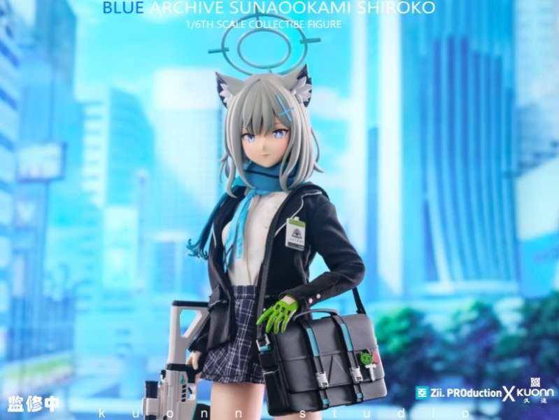 【售罄展示追加請私訊客服@toystationtw】蔚藍檔案 砂狼白子 可動珍藏人偶系列 X Zii.PROduction＆久遠工作室 玩驛丨Toy station, GK雕像預購, GK雕像代購, GK雕像現貨, GK雕像修復, 咒術, 咒術迴戰, SCC玩具屋, 玩具給庫, NBA, 瘋公仔, 訂製雕像,模型,伯公仔,gk,玩驛,火影,夜風本舖,海賊,死神,航海王,獵人,阿拉蕾,七大罪,七龍珠,寶可夢,神奇寶貝,哥吉拉,宮崎駿,迪士尼,灌籃高手,鬼滅之刃,一拳超人,蠟筆小新,咒術,鏈鋸人,進擊的巨人,乙骨,我英