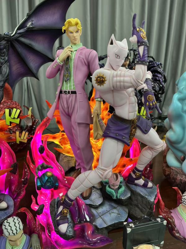 【預購】JoJo的奇妙冒險 吉良吉影&殺手皇后 X 頭號玩家工作室 玩驛丨Toy station, GK雕像預購, GK雕像代購, GK雕像現貨, GK雕像修復, 咒術, 咒術迴戰, SCC玩具屋, 玩具給庫, NBA, 瘋公仔, 訂製雕像,模型,伯公仔,gk,玩驛,火影,夜風本舖,海賊,死神,航海王,獵人,阿拉蕾,七大罪,七龍珠,寶可夢,神奇寶貝,哥吉拉,宮崎駿,迪士尼,灌籃高手,鬼滅之刃,一拳超人,蠟筆小新,咒術,鏈鋸人,進擊的巨人,乙骨,我英