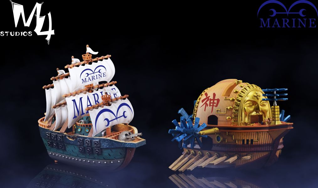 【代購】海賊王 全員船系列 海軍軍艦 X M4工作室 玩驛丨Toy station, GK雕像預購, GK雕像代購, GK雕像現貨, GK雕像修復, 咒術, 咒術迴戰, SCC玩具屋, 玩具給庫, NBA, 瘋公仔, 訂製雕像,模型,伯公仔,gk,玩驛,火影,夜風本舖,海賊,死神,航海王,獵人,阿拉蕾,七大罪,七龍珠,寶可夢,神奇寶貝,哥吉拉,宮崎駿,迪士尼,灌籃高手,鬼滅之刃,一拳超人,蠟筆小新,咒術,鏈鋸人,進擊的巨人,乙骨,我英
