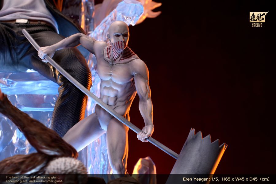 【售罄展示追加請私訊客服@toystationtw】進擊的巨人 巨人系列第一彈！《艾倫王座》 X 造化工作室 動漫,模型,玩具,gk,玩驛,火影,手辦,海賊,死神,航海王,獵人,阿拉蕾,七大罪,七龍珠,寶可夢,神奇寶貝,哥吉拉,宮崎駿,迪士尼,灌籃高手,鬼滅之日刃,一拳超人,蠟筆小新,咒術,鏈鋸人,進擊的巨人,妖精尾巴,我的英雄學院,我英,鋼鍊,鋼之煉金術師,新世紀福音戰士,EVA,間諜家家酒,Re0,漫威,dc,集美#hex#tsume#prime1#queen#tes#xm#野獸國#壽屋#數碼寶貝