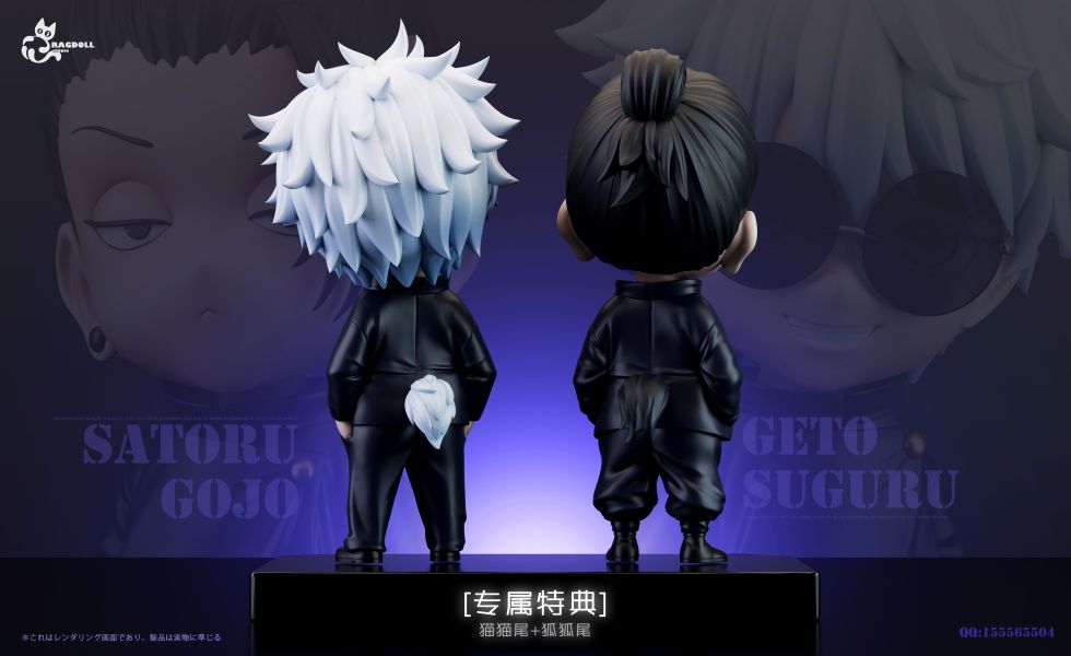 【售罄展示追加請私訊客服@toystationtw】咒術迴戰 五條悟 & 夏油傑 X Ragdoll布偶工作室 動漫,模型,玩具,gk,玩驛,火影,手辦,海賊,死神,航海王,獵人,阿拉蕾,七大罪,七龍珠,寶可夢,神奇寶貝,哥吉拉,宮崎駿,迪士尼,灌籃高手,鬼滅之日刃,一拳超人,蠟筆小新,咒術,鏈鋸人,進擊的巨人,妖精尾巴,我的英雄學院,我英,鋼鍊,鋼之煉金術師,新世紀福音戰士,EVA,間諜家家酒,Re0,漫威,dc,集美#hex#tsume#prime1#queen#tes#xm#野獸國#壽屋#數碼寶貝